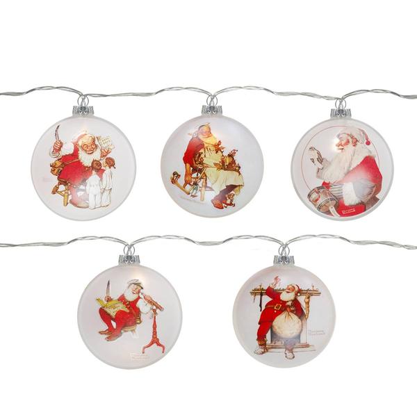 Northlight Norman Rockwell Christmas Lights - Set of 5