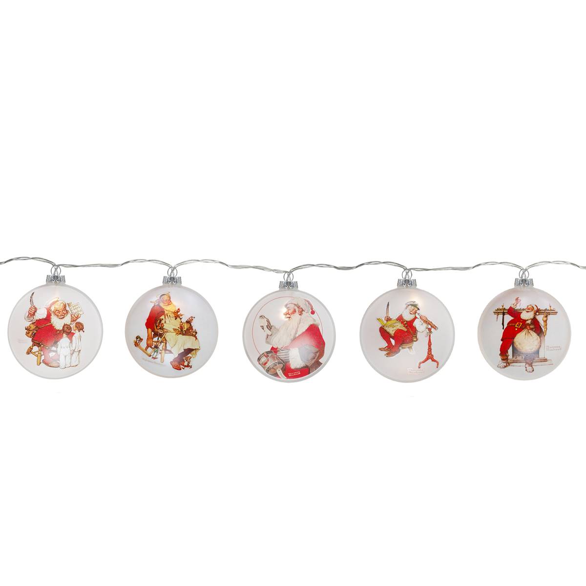 Northlight Seasonal Norman Rockwell Christmas Lights - Set Of 5