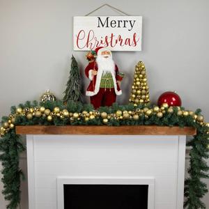 Northlight 6ft. Shatterproof Gold Christmas Garland alternate view