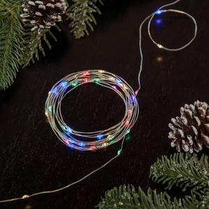 Northlight 100ct. Multicolor LED Micro Fairy Lights alternate view