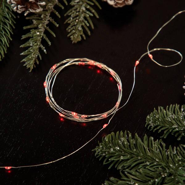 Northlight 100ct. Red LED Micro Fairy Lights alternate view