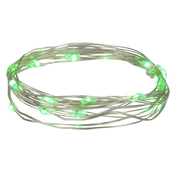 Northlight 20ct. Green LED Micro Fairy Christmas Lights