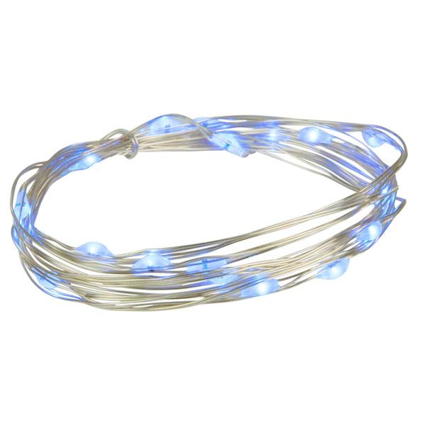 Northlight 20ct. Blue LED Micro Fairy Christmas Lights