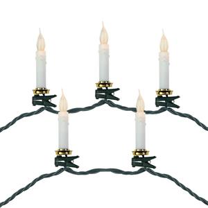 Northlight 10ct. LED Clip-On Candle Christmas Lights