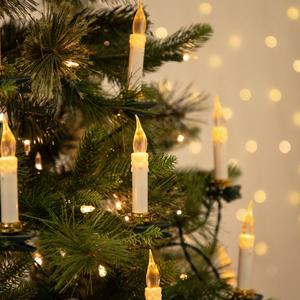 Northlight 10ct. LED Clip-On Candle Christmas Lights alternate view