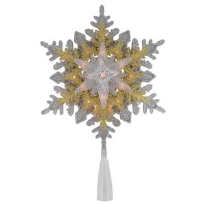 Northlight 13.75in. Snowflake Christmas Tree Topper