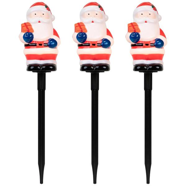 Northlight Santa Christmas Pathway Markers - Set of 4