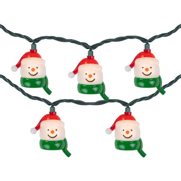 Northlight 10ct. Snowman Christmas Light Set