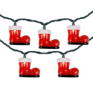 Northlight 10ct. Santa's Boots Christmas Lights