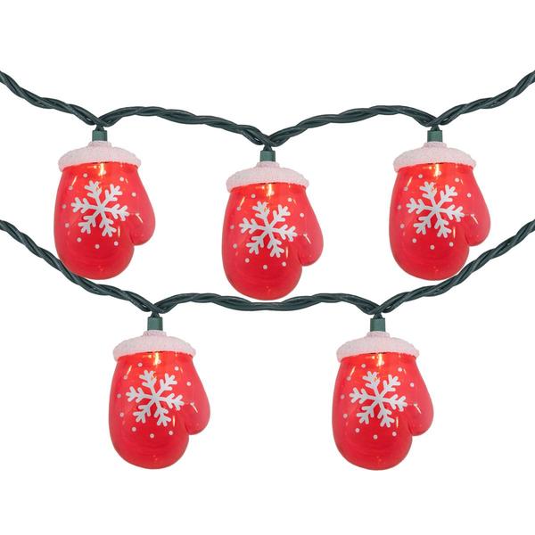 Northlight 10ct. Mitten Christmas Light Set