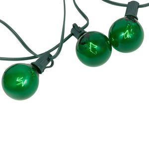 Northlight 9ft. Green G50 Globe Christmas Patio Lights alternate view