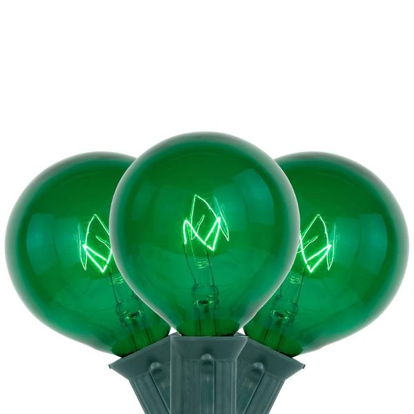 Northlight 9ft. Green G50 Globe Christmas Patio Lights