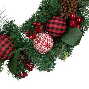 Northlight 30in. Foliage Artificial Christmas Wreath alternate view