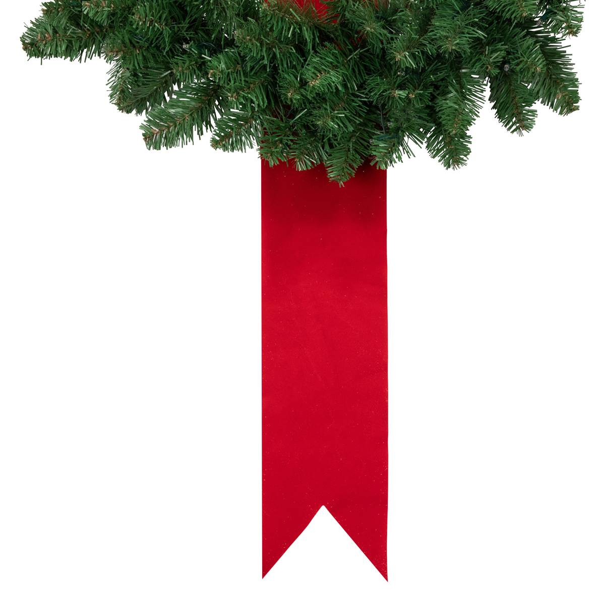 Northlight Seasonal Pre-Lit Wreaths On Red Ribbon - Set Of 3