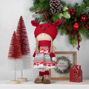 Northlight 17in. Nordic Girl Christmas Decoration alternate view