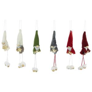 Northlight Gnomes Christmas Ornaments - Set of 6
