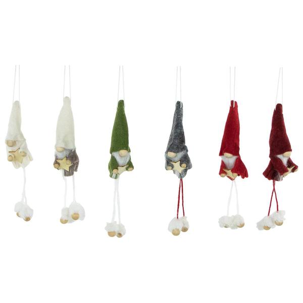 Northlight Gnomes Christmas Ornaments - Set of 6