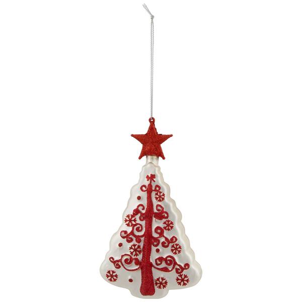 Northlight 6in. Christmas Tree Glass Ornament