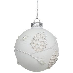 Northlight 3.5in. Glass Onion Drop Christmas Ornament