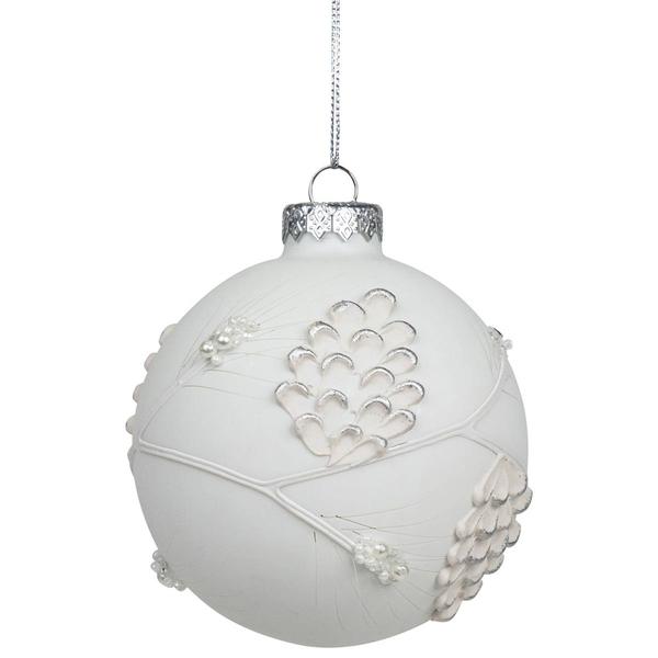 Northlight 3.5in. Glass Onion Drop Christmas Ornament