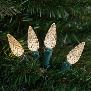 Northlight 200ct. Warm White LED C6 Christmas Lights alternate view