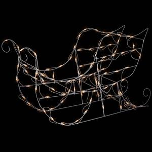 Northlight Lighted Sleigh Outdoor Christmas Decoration