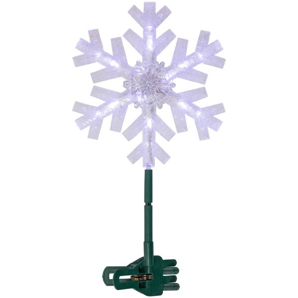 Northlight 14.75ft. Snowflake Christmas Tree Topper