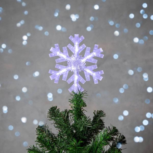 Northlight 14.75ft. Snowflake Christmas Tree Topper alternate view