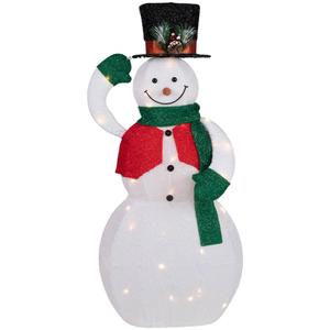 Northlight 36in. Animated Snowman Christmas Figure