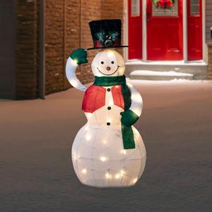 Northlight 36in. Animated Snowman Christmas Figure alternate view