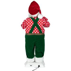 Northlight 24in. Animated Santa Claus Christmas Figurine alternate view