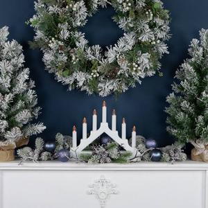 Northlight 13.5in. LED Candelabra Christmas Decoration alternate view