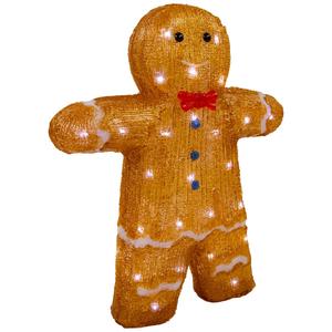 Northlight 16in. LED Gingerbread Man Christmas Decor alternate view