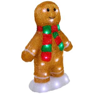 Northlight 14in. LED Gingerbread Man Outdoor Decor alternate view