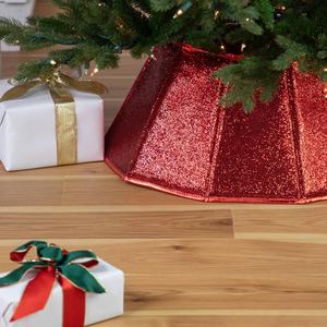 Northlight 26in. Fabric Christmas Tree Collar alternate view