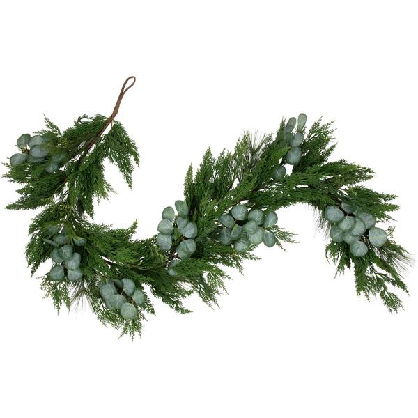 Northlight 6ft. Eucalyptus Artificial Christmas Garland