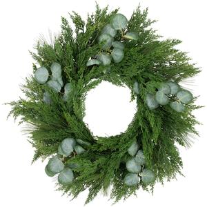 Northlight 24in. Eucalyptus Artificial Christmas Wreath