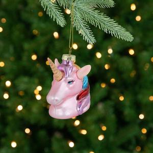 Northlight Unicorn Head Christmas Ornament alternate view