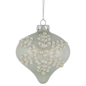 Northlight Pastel Green Christmas Ornaments - Set of 2 alternate view