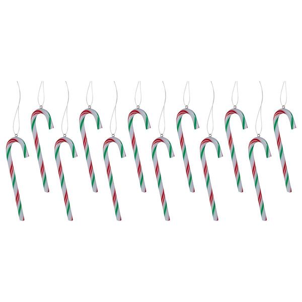 Northlight 12ct. Multicolor Twist Candy Cane Ornaments