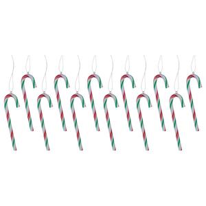 Northlight 12ct. Multicolor Twist Candy Cane Ornaments