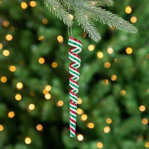 Northlight Multicolor Candy Curls Ornaments - Pack of 4 alternate view