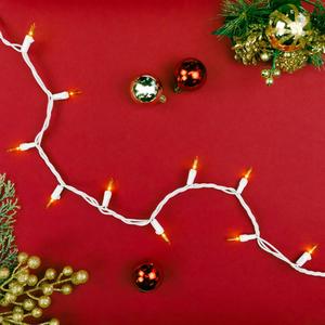 Northlight 100ct. White Wire Yellow Christmas Lights alternate view