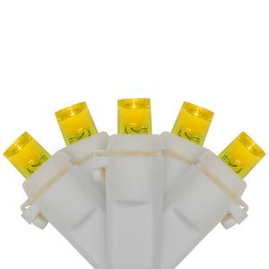 Northlight 100ct. LED White Wire Yellow Christmas Lights