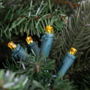 Northlight 100ct. LED Green Wire Yellow Christmas Lights alternate view