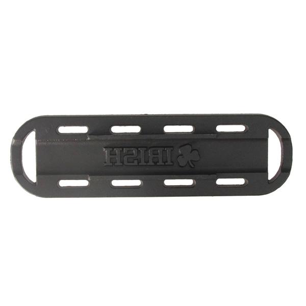 St. Patrick's Shamrock 8in. Black Cast Branding Grill