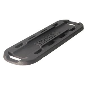 St. Patrick's Shamrock 8in. Black Cast Branding Grill alternate view