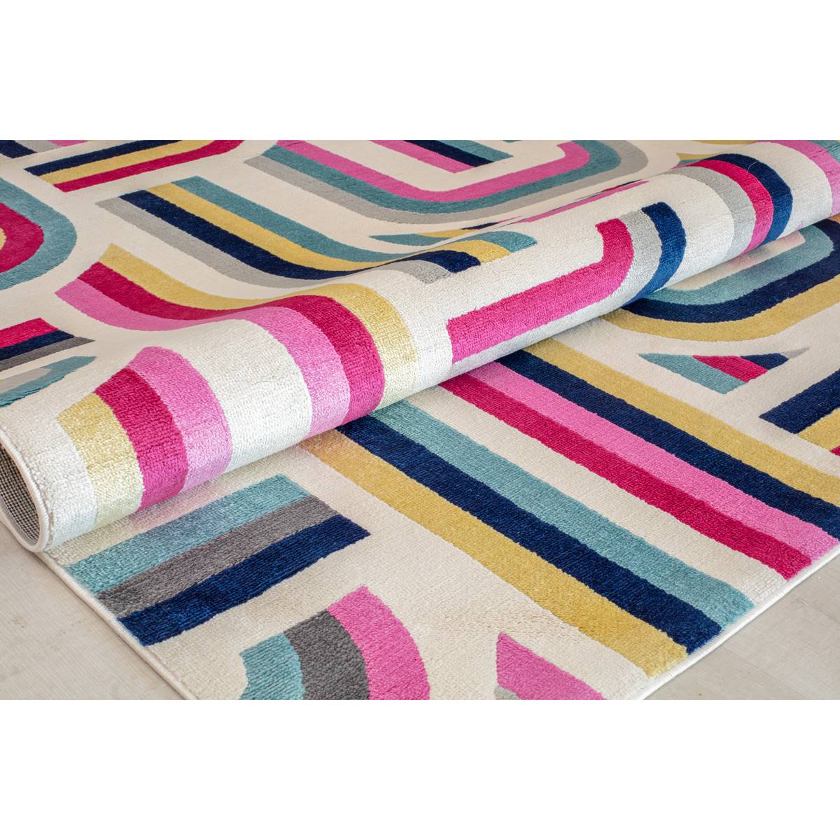 Elizabeth Sutton Vera Retro Rectangular Area Rug