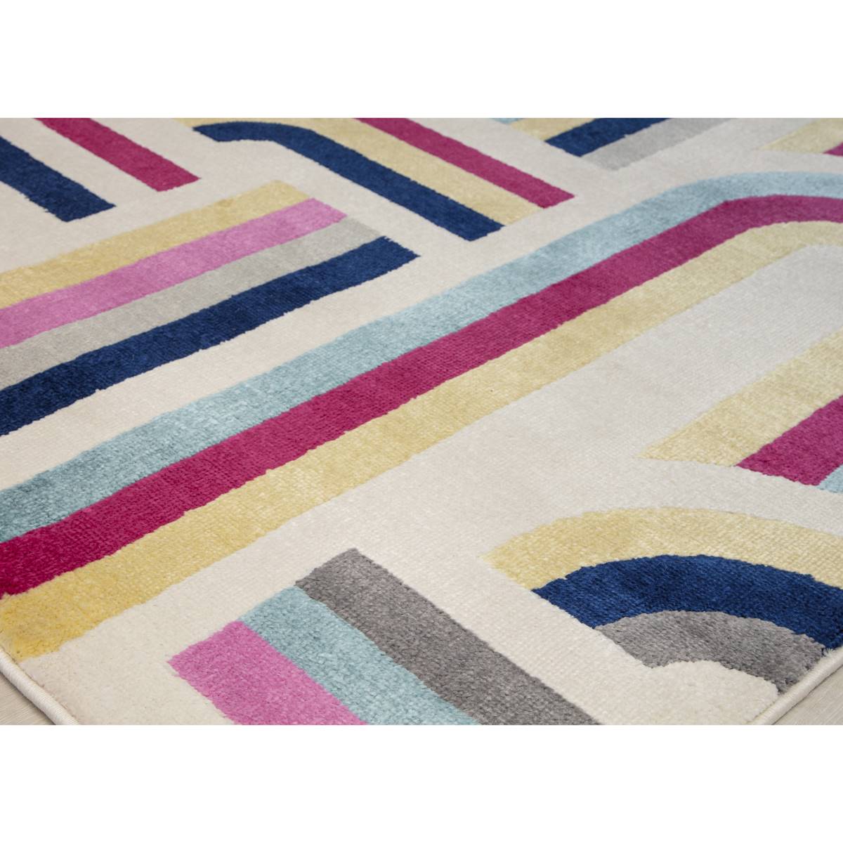 Elizabeth Sutton Vera Retro Rectangular Area Rug