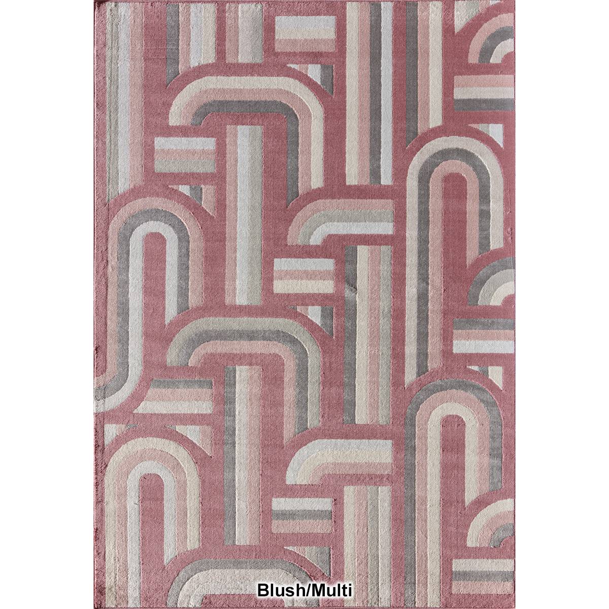 Elizabeth Sutton Vera Retro Rectangular Area Rug